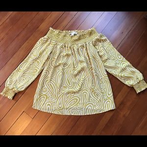 Off the shoulder blouse